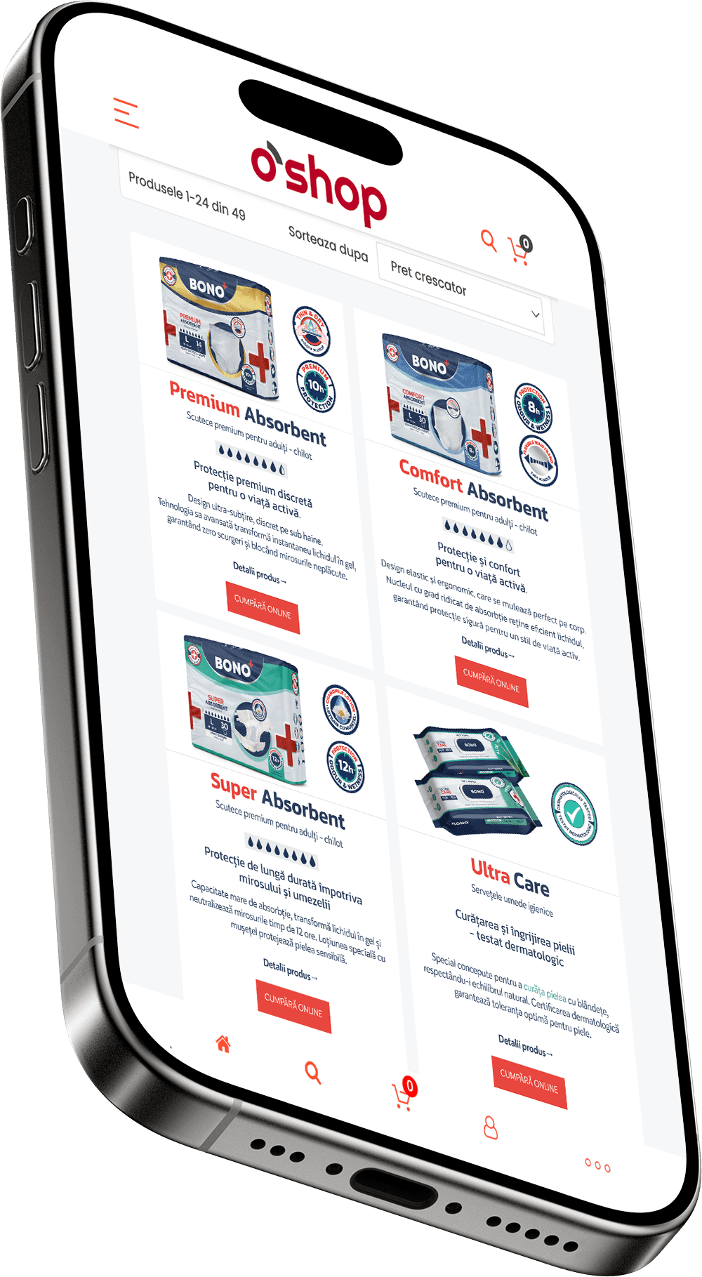 magazin online Bono - Oshop